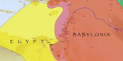 Карта Вавилон, Єгипет