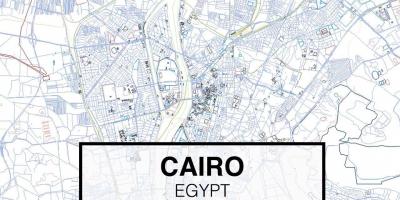 Карта Каїра в DWG
