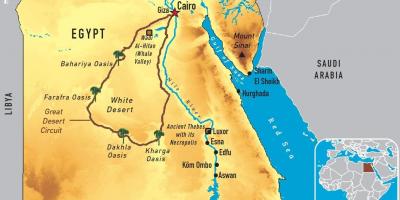 Каїр на карті світу