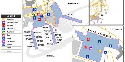 Міжнародний аеропорт Каїра карті