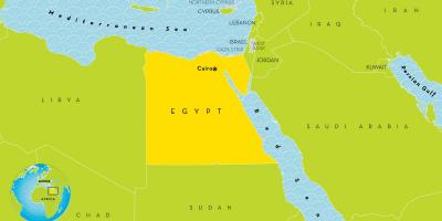 Столиця Єгипту на карті