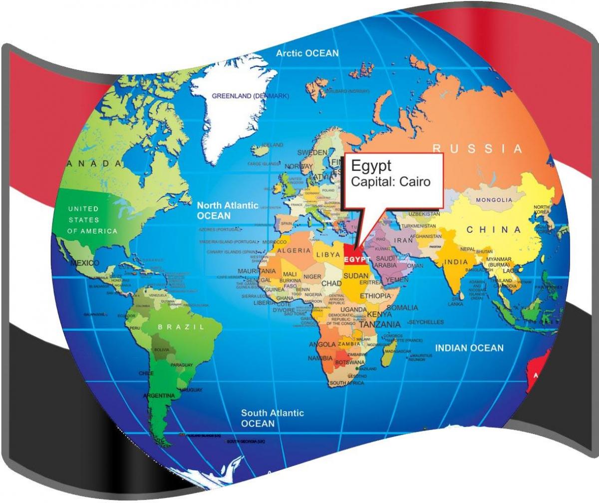 розташування Каїр на карті світу