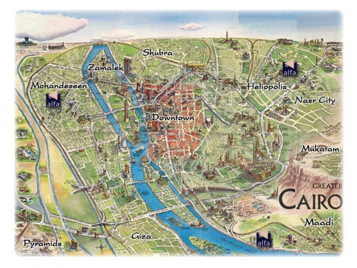 Карта мохандесин Каїр