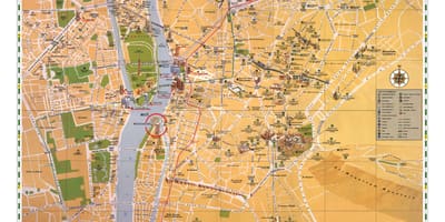 Каїр пам'ятки карта