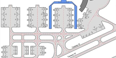 Термінал аеропорту Каїра і в 3 карті