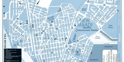 Карта Маадія Каїр